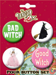 WOZ Witches Buttons